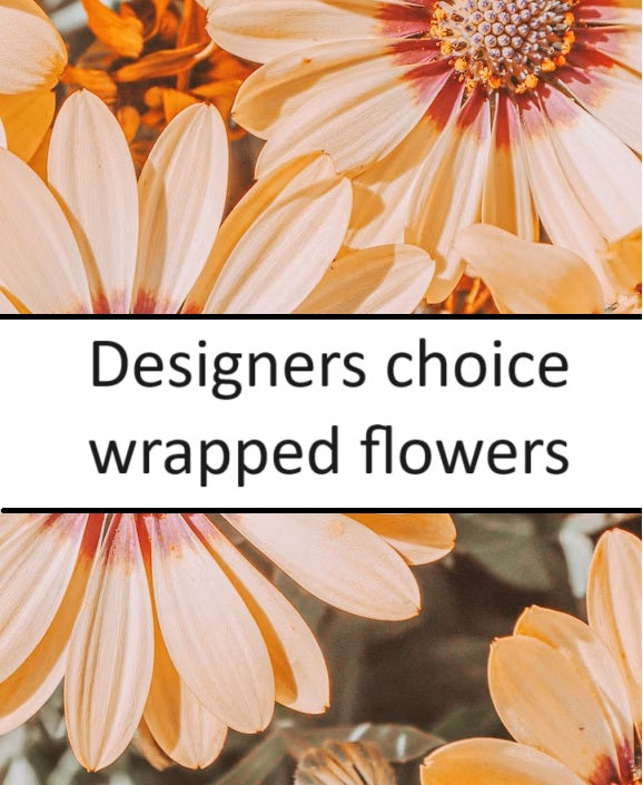 Wrapped Flowers : Designers Choice